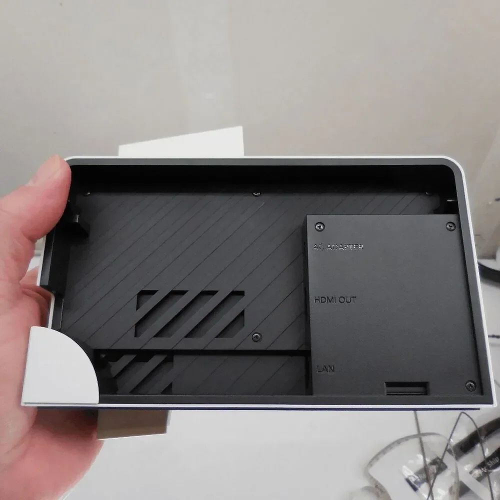 New! Nintendo Switch White OLED OEM Dock‎ Only Straight from the Box